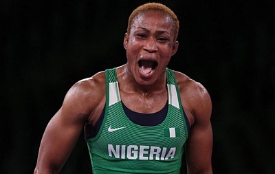 BREAKING: Oborududu wins gold for Nigeria in wrestling